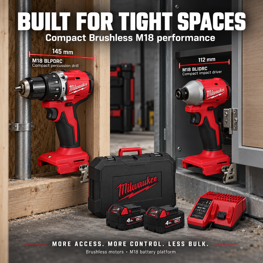 M18 Brushless Power Tool Kit