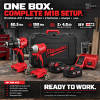 M18 Brushless Power Tool Kit